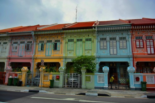 シンガポール風水ツアー⑨ カトン地区　プラナカン建築