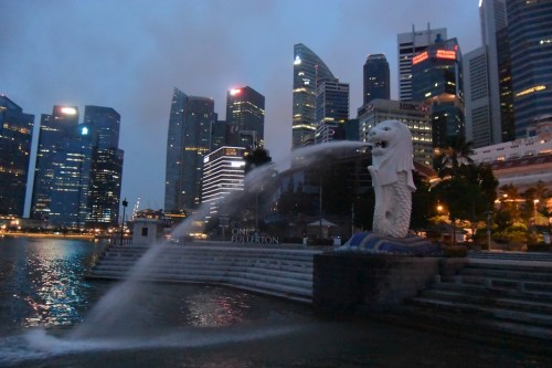 シンガポール風水ツアー④ マーライオン