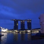 シンガポール風水ツアー③ マーライオンとマリーナベイサンズ